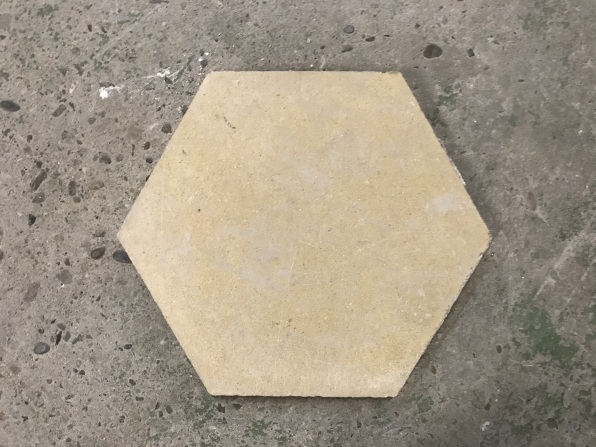 Rajola hidraulica exagonal